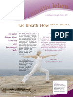 intuitivLEBEN Magazin | 2011_10 | Tao Breath Flow nach Dr. Mazza ® - Methode