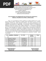 Formatos de Brigadas y Comites de Apoyo