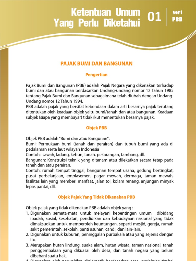 Pengertian dan Contoh PBB | PDF