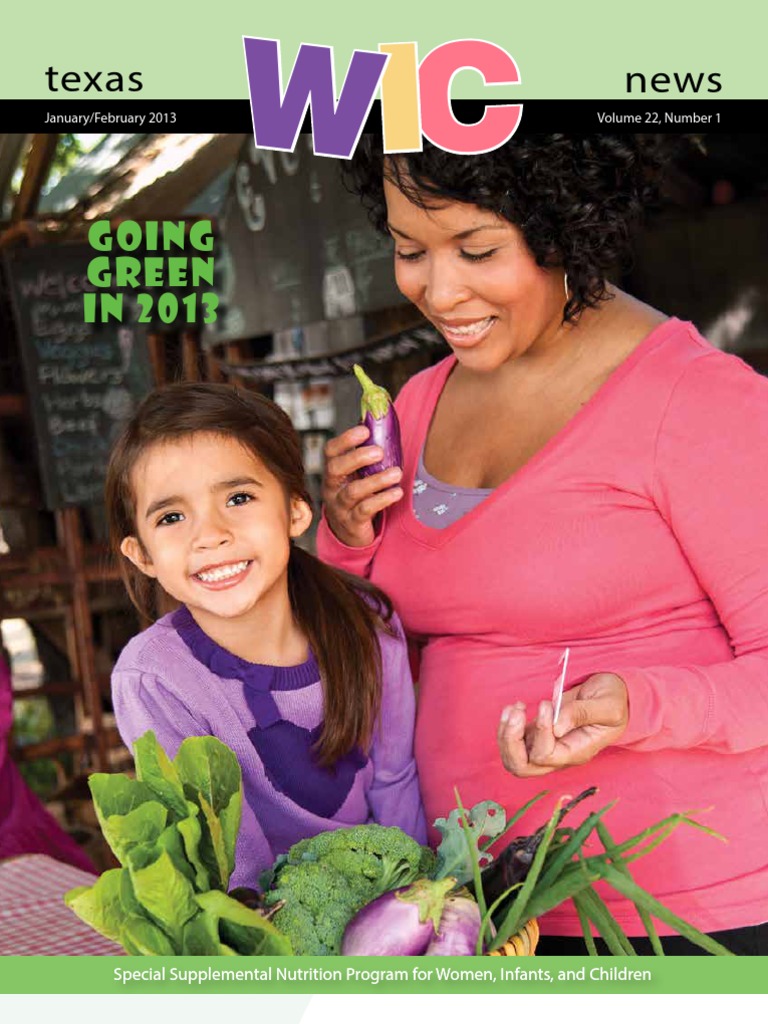 Texas WIC: Green Initiatives 2013 | PDF | Breastfeeding | Grocery Store