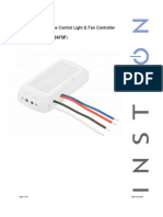 Fanlinc™: Insteon® Remote Control Light & Fan Controller (Dual-Band) Owners Manual (#2475F)