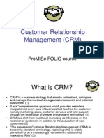 customer relationship management