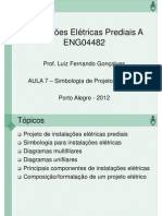 Instalações Elétricas Prediais: Simbologia de Projetos