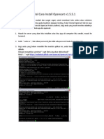 Download Tutorial Cara Install Opencart v1551docx by Oktavian Aulia Muhamad SN123286978 doc pdf