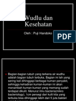 Wudlu Dan Kesehatan