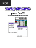 PowerOne Manual