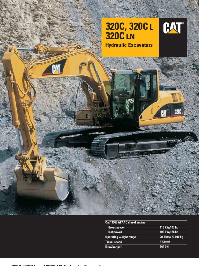 MARU　Cat 320c  L Excavator キャタピラー Cat 320C L Medium Excavators | Caterpillar