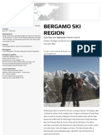 Bergamo Ski Region Travel Guide Book