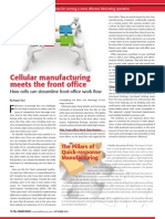 Cellular manufacturing