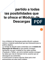 Modulo de Descargas