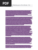 5 Estratégias de Marketing para a Nova Década