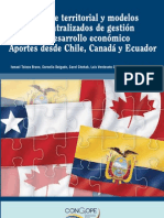 Toloza, Ismael, Et - Al., Enfoque Territorial y Modelos Descentralizacion PDF