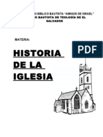 Folleto Historia de La Iglesia