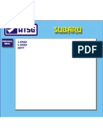 Subaru Book Menu