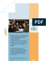 Pohl et al  NCCR Dialogue 41 sp. Roles de los investigadores en la coproducción de conocimiento. Experiencias de la investigación sobre sostenibilidad en Kenia, Suiza, Bolivia, Nepal.pdf