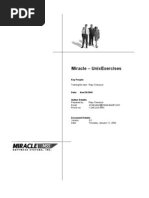 Miracle Unix Exercises V3