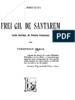 Frei Gil de Santarém, Lenda Faustiana Da Primeira Renascença, Por Teófilo Braga