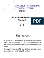 Cost estimation