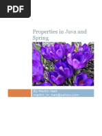 Download Properties in Java and how use it in Spring and how to read properites by Martin Nad by martin nad SN12337646 doc pdf