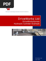 Drive Works X Press Hydraulic Cylinder Setup