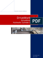 Drive Works X Press Hydraulic Cylinder Setup