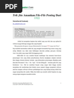 Download Trik Jitu Amankan File File Penting Dari Virus by almabruri SN12341168 doc pdf