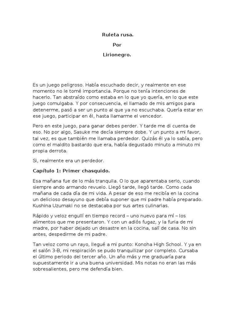 La Ruleta Rusa PDF Verdad Science