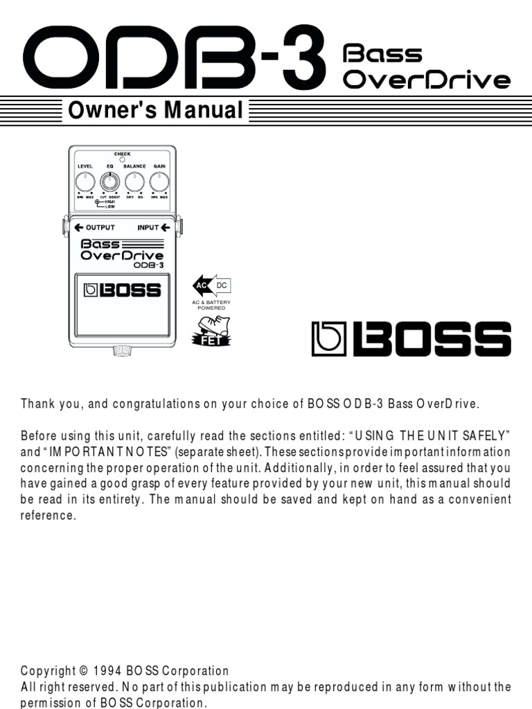 BOSS Bass OverDrive ODB-3 箱・説明書・保証書付き ODB-3__73180.1654182284.jpg?c=2