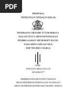 Download PENERAPAN METODE TUTOR SEBAYA DALAM UPAYA MENGOPTIMALKAN PEMBELAJARAN MICROSOFT EXCEL PADA SISWA KELAS VIII ESMP NEGERI 2 MARGA by Nurulita Hidayati SN123418663 doc pdf