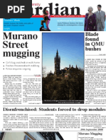 Download Glasgow University Guardian - September 29th 2008 - Issue 1 by Glasgow University Guardian SN12342071 doc pdf