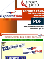 Exporta Facil 2012-PROMPERU- Cifras