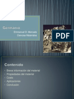 Informacion Del Material Germanio