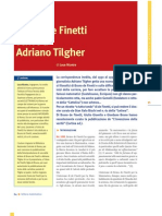 Bruno de Finetti Scrive a Adriano Tilgher