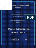 Manual de Instalacion Del Sistema Operativo CentOS