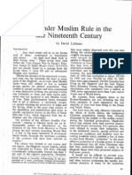 Jews Under Muslim Rule in The Late Nineteenth Century