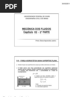 MECÂNICA DOS FLUIDOS - Capitulo 02 - 2a Parte