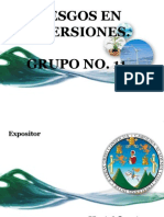 Riesgo en Inversiones Finanzas III