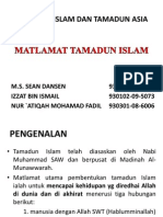 MATLAMAT TAMADUN ISLAM