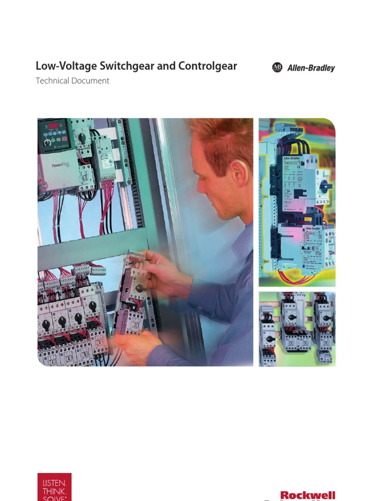 Allen Bradley Low Voltage Switchgear and Controlgear | PDF | Relay | Switch