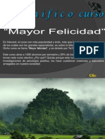 Harvard Curso Mayor Felicidad