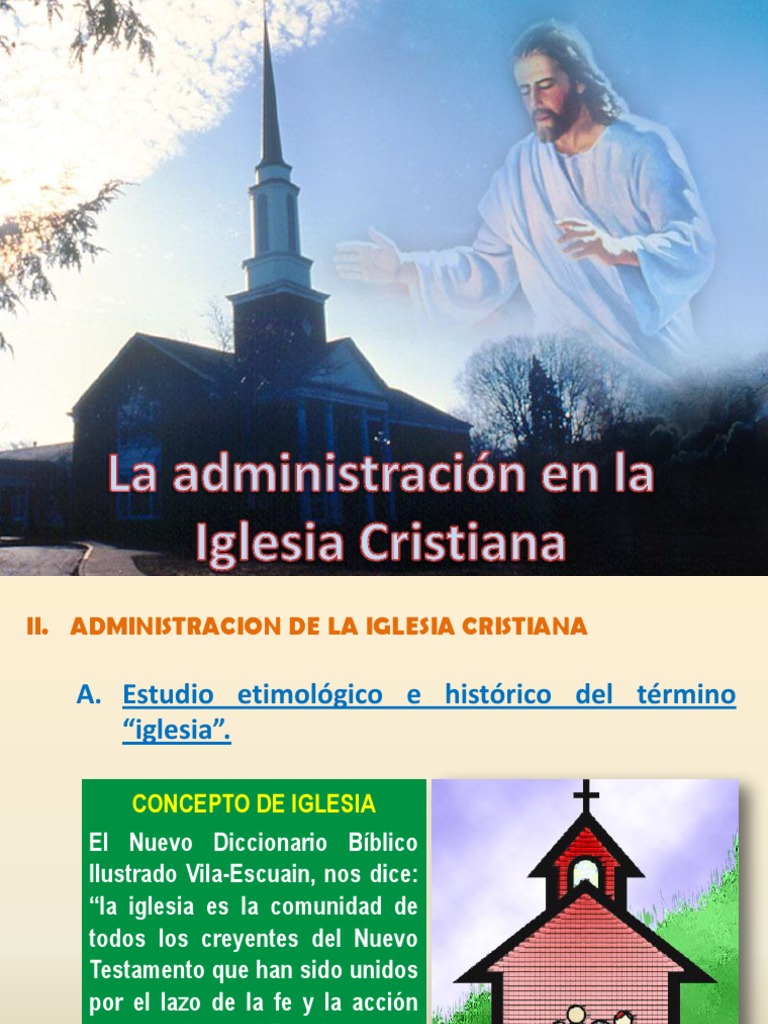 Administración de la Iglesia Cristiana | PDF | Iglesia cristiana ...