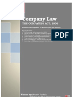 Guide To Companies Act, 1956