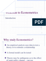Introductory Econometrics Chapter 1