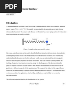 The Quantum Harmonic Oscillator