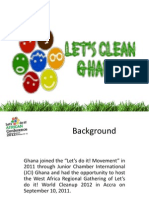 Ghana Presentation in Clean World Conference 2013