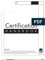 Certification Handbook