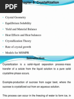 Chapter#8 Crystallization