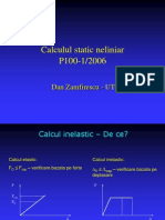 Calcul Static Neliniar