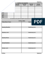 JADUAL TUGAS KELAS