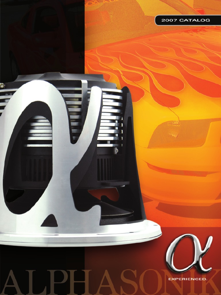 Alphasonik Ultimate Car Audio | PDF | Equalization (Audio) | Amplifier